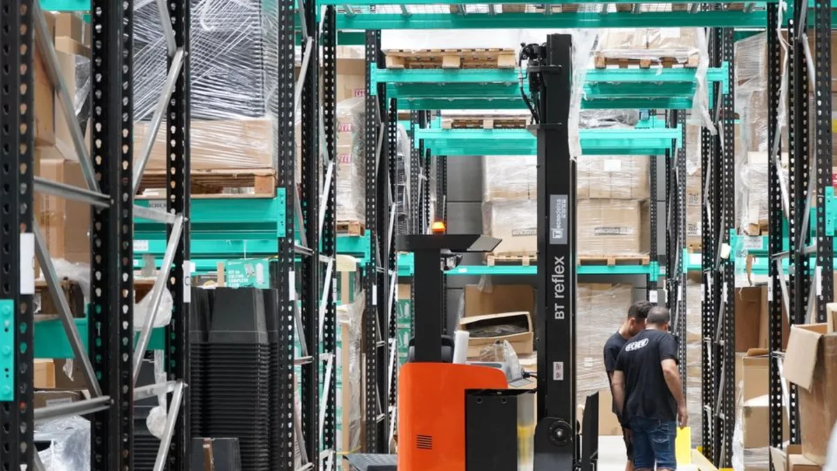 Entrepôt logistique à Bruxelles
